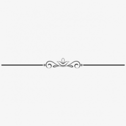 Flourishes Clipart Elegant - Line Art #1029643 - Free ...