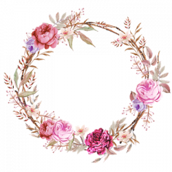 Frames floral em PNG | Etiquetas, listas y notas | Pinterest ...