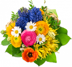 Flowers Bouquet Round transparent PNG - StickPNG