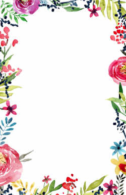 free flower clipart borders - HubPicture