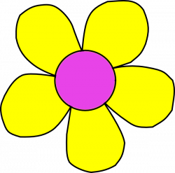 Yellow Flower Clipart Little Flower Many Interesting Cliparts