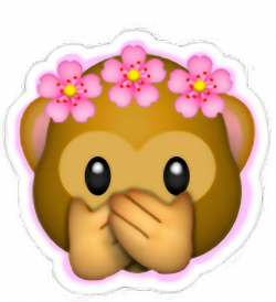 sticker money emoji crown flowers flowercrown pink free...
