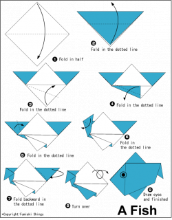 Easy Origami Eagle Instructions For Kids #1 | Summer Camp ...