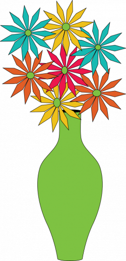 Vase Of Flowers Clipart | i2Clipart - Royalty Free Public Domain Clipart