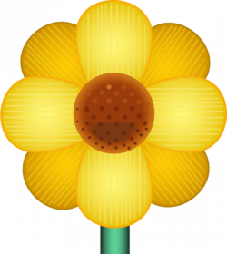 Download Yellow Blossom Emoji Image in PNG | Emoji Island