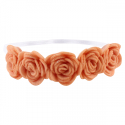 Rose Flower Dark Khaki Headband – Fresh Story Shop