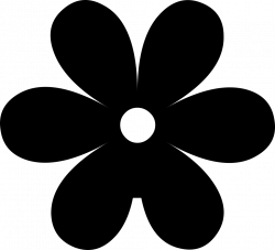 Flower Silhouette Svg Png Icon Free Download (#40055 ...