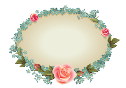 Design Free Logo: Flowers vintage frame Logo Template