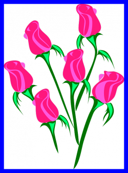 Shocking Flowers Cartoon Clip Art On For Bouquet Of Clipart Png ...