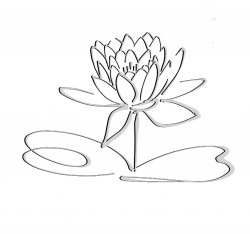 Lotus Logo Black Grayshadow Flower Only | Free Images at ...