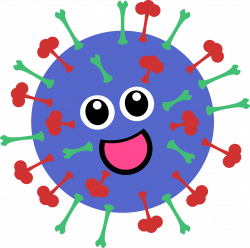 Clipart - Cute Virus