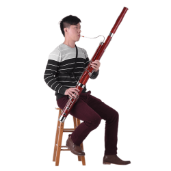 Musician Playing the Bassoon transparent PNG - StickPNG