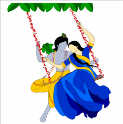 28+ Collection of Radha Krishna Clipart Png | High quality, free ...