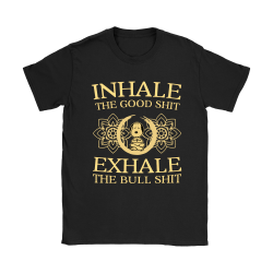Inhale The Good Shit Exhale The Bull Shit Yoga Snoopy Shirts ...