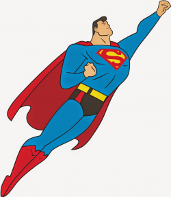Superman Cape Flying | Clipart Panda - Free Clipart Images