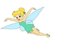 Tinker Bell Flying Clipart
