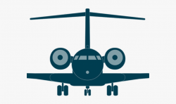 Flight Clipart Fast Plane - Png Front Airplane Icon ...