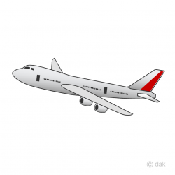 Flying Airplane Clipart Free Picture｜Illustoon