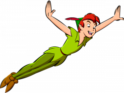 Gallery: Peter Pan Flying Clip Art, - DRAWING ART GALLERY