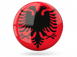 Albania Flag Clipart Icon | Web Icons PNG