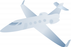 OnlineLabels Clip Art - Jet Airplane