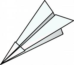 free vector Toy Paper Plane clip art for lil Williams science fair ...