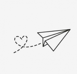 Like 2 paper airplanes flying | Peircings/tatoos | Paper ...