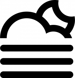 Cloud Fog Moon Svg Png Icon Free Download (#437741) - OnlineWebFonts.COM