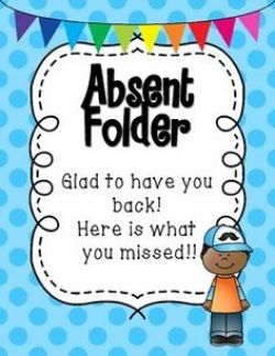 Absent Student Folder Covers- | Clipart Panda - Free Clipart ...