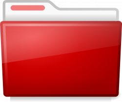 Folder Directory Red Ubuntu PNG Image - Picpng