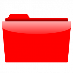 Red Folder transparent PNG - StickPNG