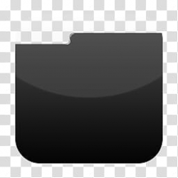 Quadrat icons, folder-fg, black folder logo transparent ...