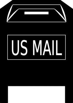 B W Mailbox Clipart | i2Clipart - Royalty Free Public Domain Clipart