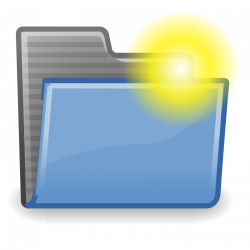 File Folder Open Clipart