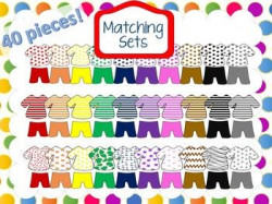 Matching Sets clothes clipart | 