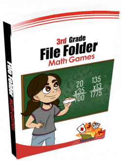 3rd Grade File Folder Math Games | Math File Folder Games