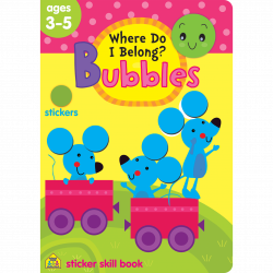 Where Do I Belong? Bubbles Sticker Skill Book Makes Early Preschool ...