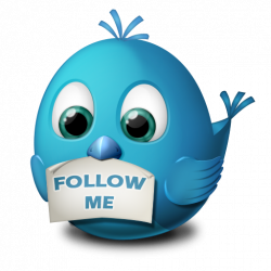 Twitter follow me Icon | Birdies Iconset | Arrioch