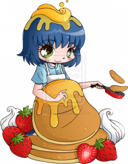 Pancake Mascot Commission by YamPuff on deviantART | yampuff ...