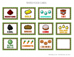 FREE Minecraft Printables | Minecraft images, Bingo games and Free ...