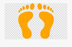 Orange Foot Print Clip Art #2898713 - Free Cliparts on ...