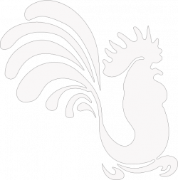 White Rooster Clip Art at Clker.com - vector clip art online ...