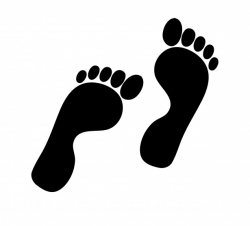 Footprints Silhouette Clipart Free Stock Photo - Public ...