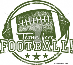 It's time for Football! Vector Clip Art | StompStock ...