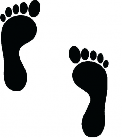footprint clipart ba footprint clipart free clip art ba feet borders ...