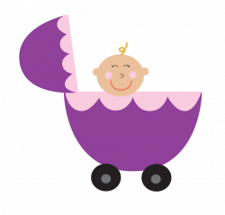 purple baby carriage clipart - Clipground