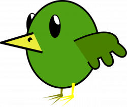 Bird Cartoon Hi | Free Images at Clker.com - vector clip art online ...