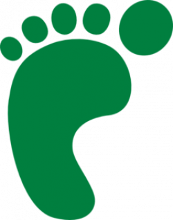 Green Footprint Clip Art at Clker.com - vector clip art ...
