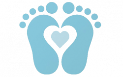 Baby Footprint Clip Art - Cliparts.co | Baby shower | Baby ...