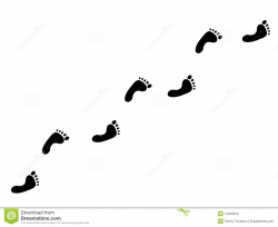 Walking Footprints Cliparts | Free download best Walking ...